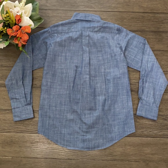 Class Club 10/12 dress shirt on a denim color - Picture 3 of 6